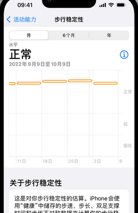 托喀依乡iPhone手机维修如何在iPhone开启'步行稳定性通知'