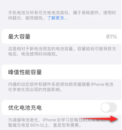 托喀依乡苹果15维修分享iPhone15充电到80%就充不进电了怎么办 