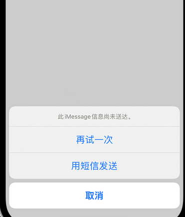 托喀依乡apple维修iPhone上无法正常发送iMessage信息