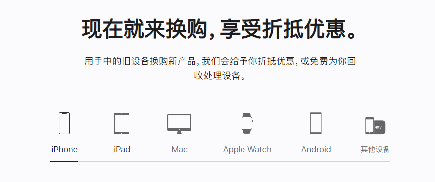 托喀依乡苹果手机维修分享iPhone以旧换新的去处 