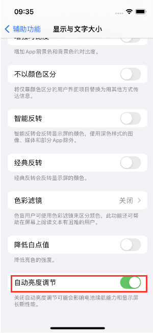 托喀依乡苹果15维修店分享iPhone 15 Pro系列屏幕亮度 