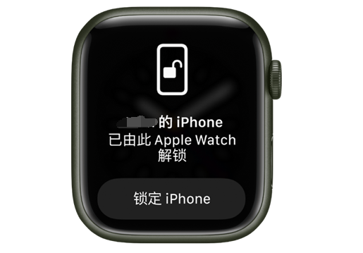 托喀依乡苹果手机维修分享用 AppleWatch 解锁配备面容 ID 的 iPhone方法 